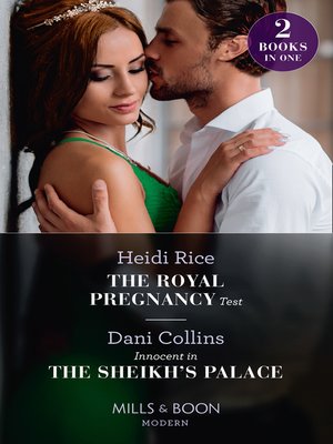 cover image of The Royal Pregnancy Test / Innocent In the Sheikh's Palace